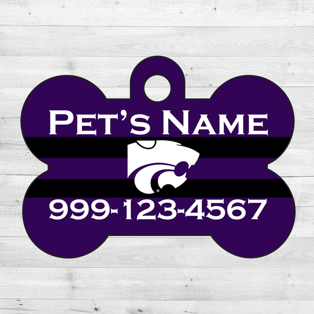 Kansas State Wildcats | NCAA Officially Licensed | Dog Tag 1-Sided