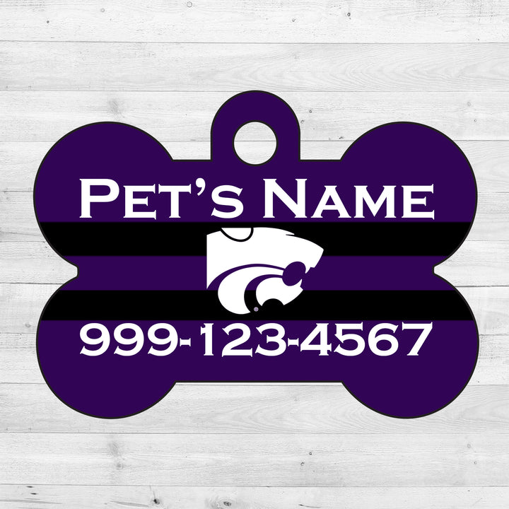 Kansas State Wildcats | NCAA Officially Licensed | Dog Tag 1-Sided