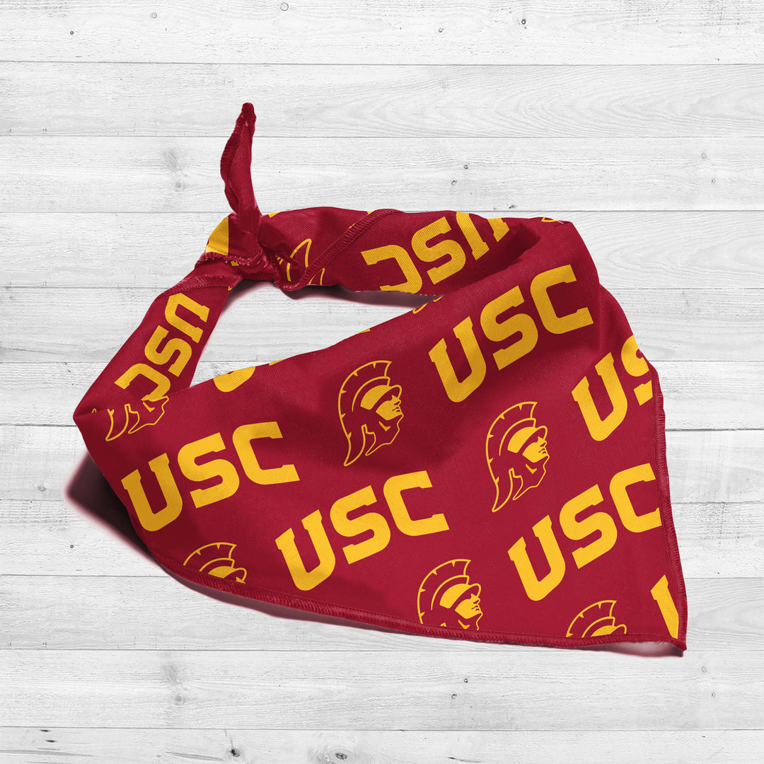USC Trojans | NCAA Officially Licensed | Dog Bandana