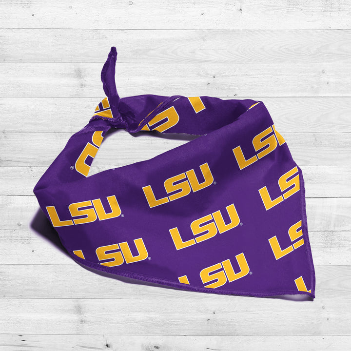 LSU Tigers | NCAA Officially Licensed | Dog Bandana