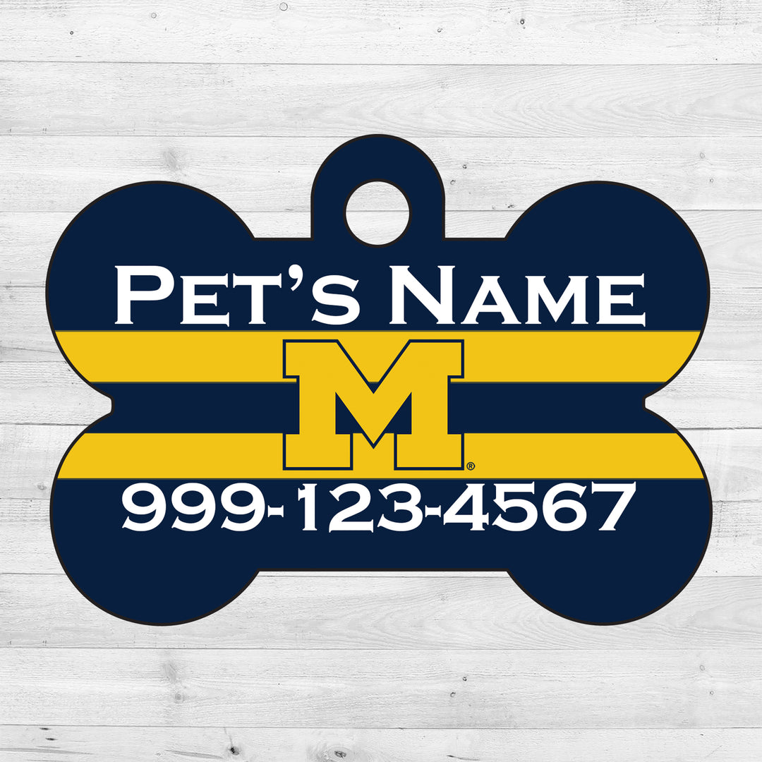 Michigan Wolverines | NCAA Officially Licensed | Dog Tag 1-Sided