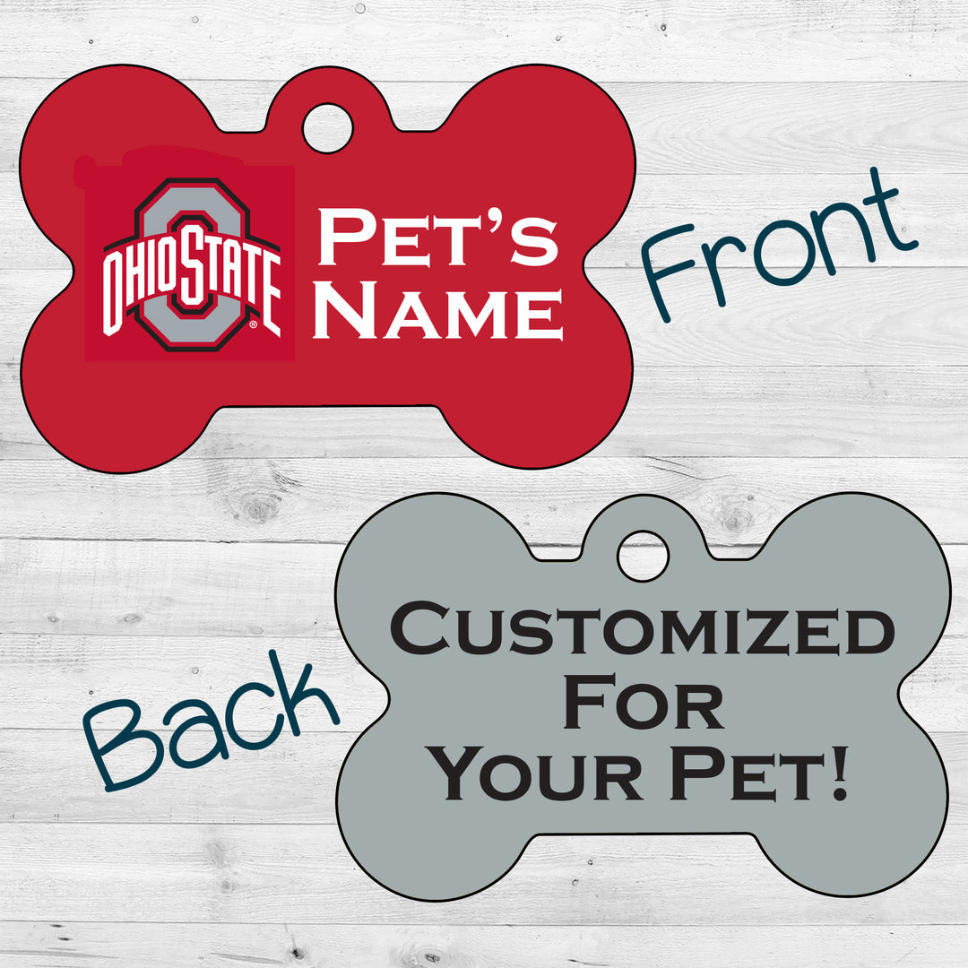 Ohio State Buckeyes | NCAA Officially Licensed | Dog Tag 2-Sided