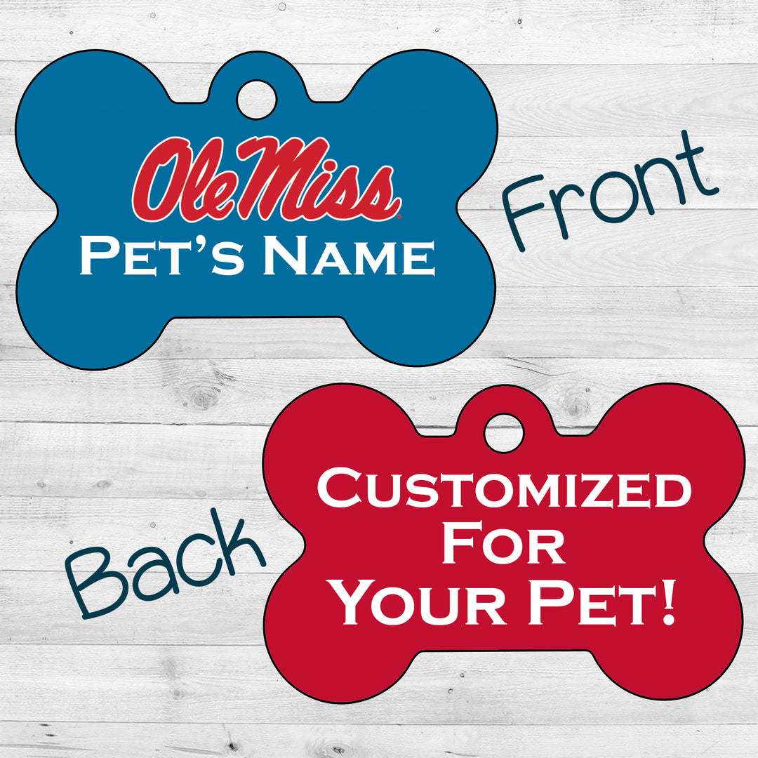 Ole Miss Rebels | NCAA Officially Licensed | Dog Tag 2-Sided