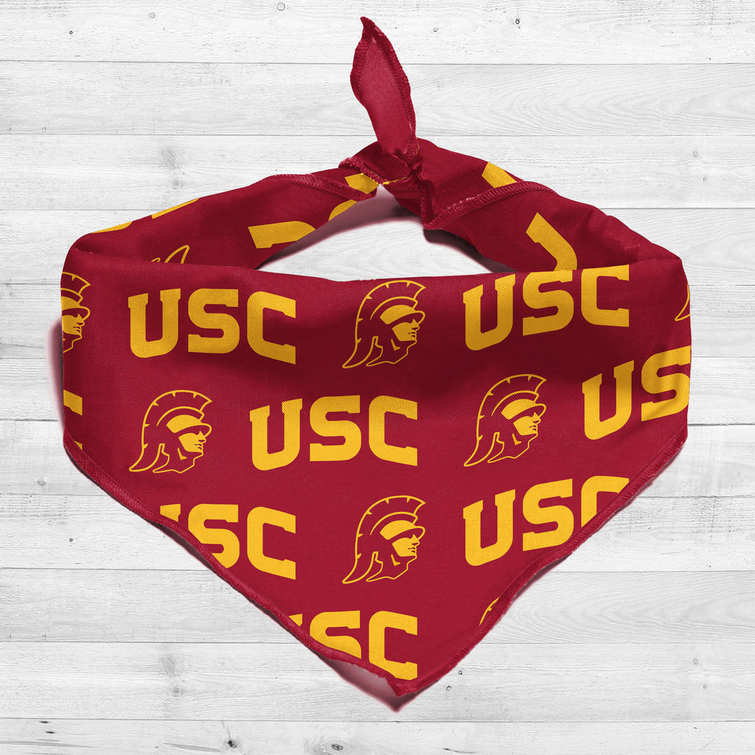 USC Trojans | NCAA Officially Licensed | Dog Bandana