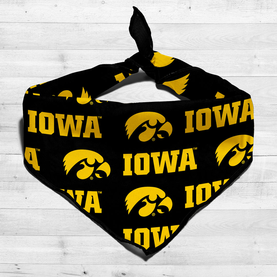 Iowa Hawkeyes | NCAA Officially Licensed | Dog Bandana