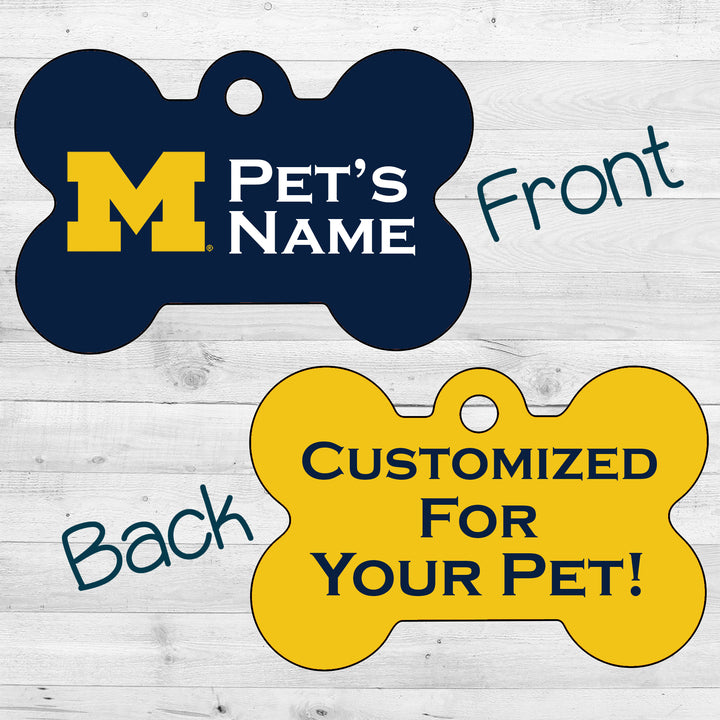 Michigan Wolverines | NCAA Officially Licensed | Dog Tag 2-Sided
