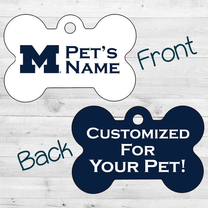 Michigan Wolverines | NCAA Officially Licensed | Dog Tag 2-Sided