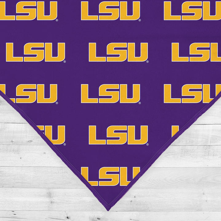 LSU Tigers | NCAA Officially Licensed | Dog Bandana