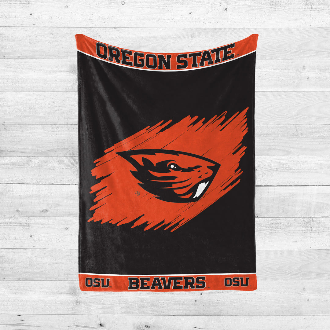 Oregon State Beavers | NCAA Officially Licensed | 50" x 60" Plush Blanket