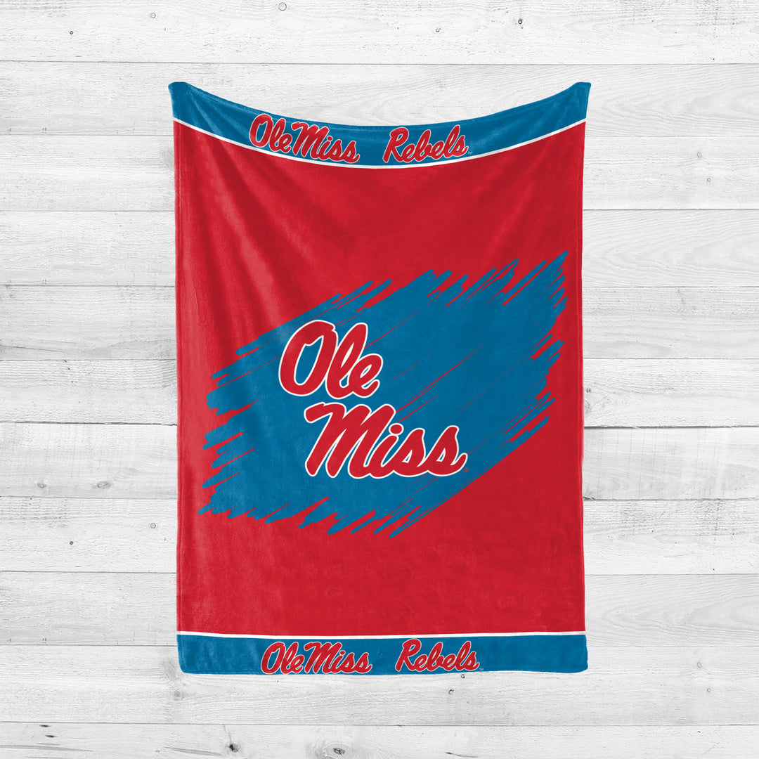 Ole Miss Rebels | NCAA Officially Licensed | 50" x 60" Plush Blanket