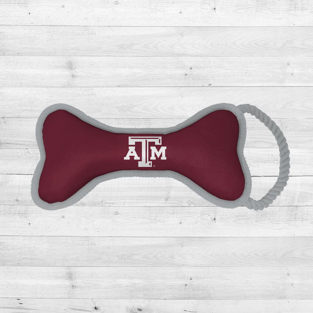 Texas A&M Aggies | NCAA Officially Licensed | Bone Dog Toy