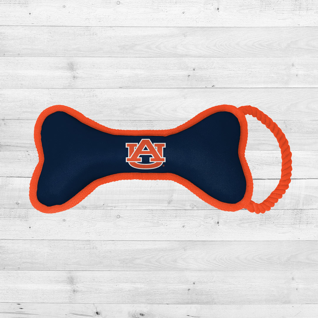 Auburn Tigers | NCAA Officially Licensed | Bone Dog Toy
