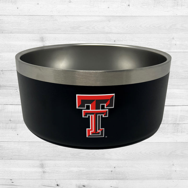 Texas Tech Red Raiders | NCAA Officially Licensed | 32 Oz Food & Water Bowl