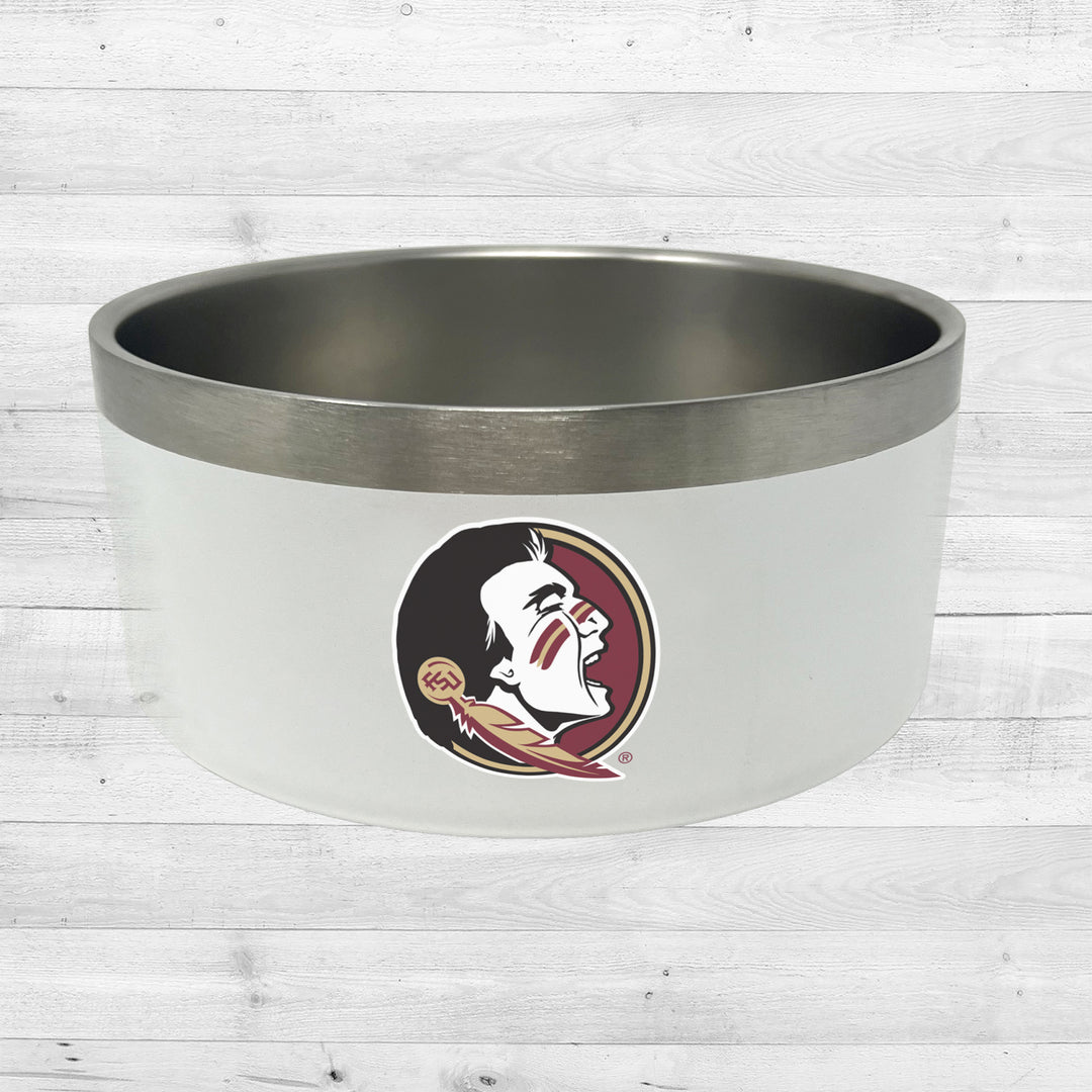 Florida State Seminoles | NCAA Officially Licensed | 32 Oz Food & Water Bowl