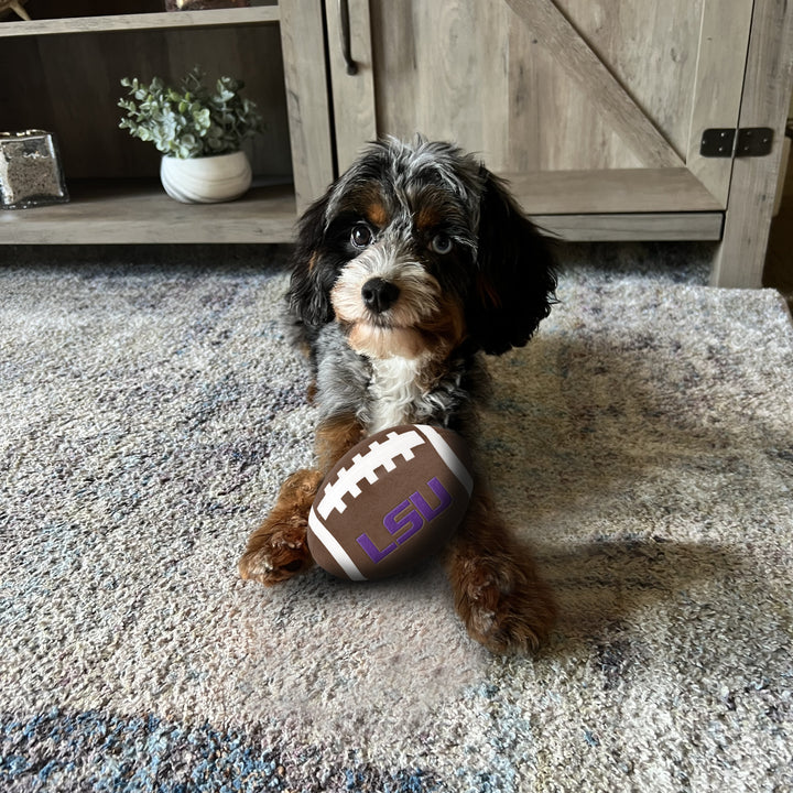 LSU Tigers | NCAA Officially Licensed | Football Dog Toy