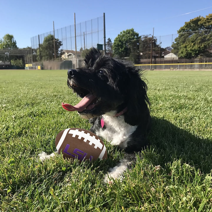 LSU Tigers | NCAA Officially Licensed | Football Dog Toy