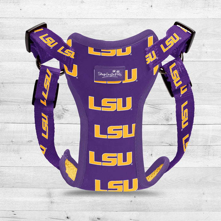 LSU Tigers | NCAA Officially Licensed | Dog Harness