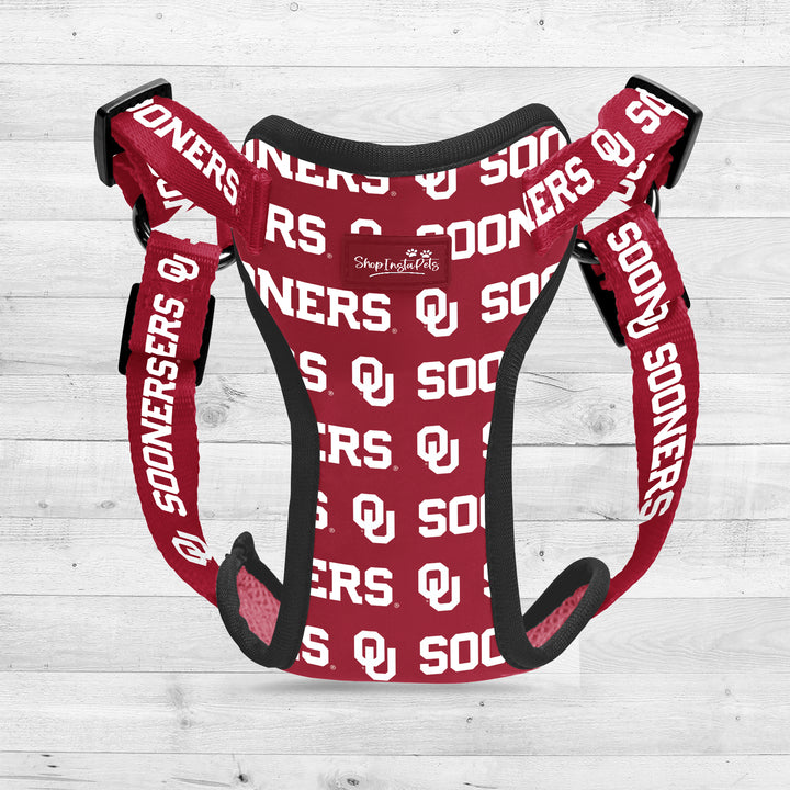 Oklahoma Sooners | NCAA Officially Licensed | Dog Harness