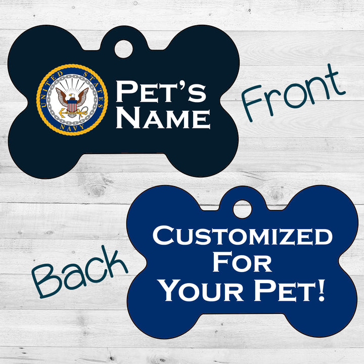 United States Navy | Officially Licensed | Dog Tag 2-Sided