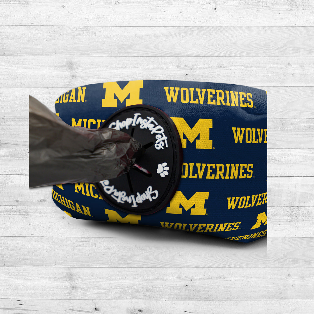 Michigan Wolverines | NCAA Officially Licensed | Poop Bag Holder