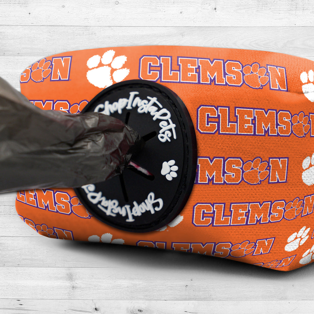 Clemson Tigers | NCAA Officially Licensed | Poop Bag Holder