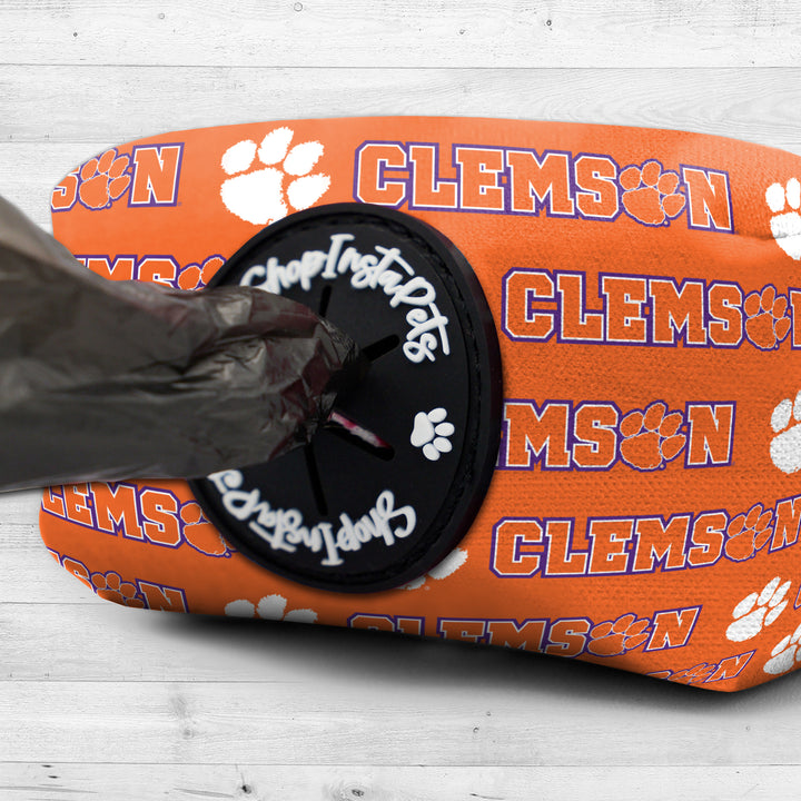 Clemson Tigers | NCAA Officially Licensed | Poop Bag Holder