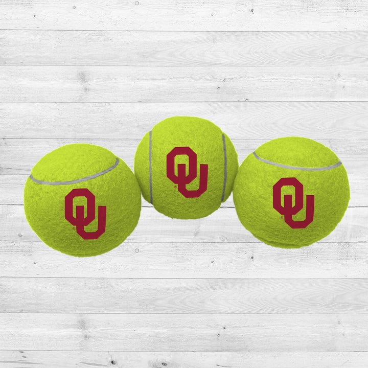 Oklahoma Sooners | NCAA Officially Licensed | Tennis Ball 3 Pack