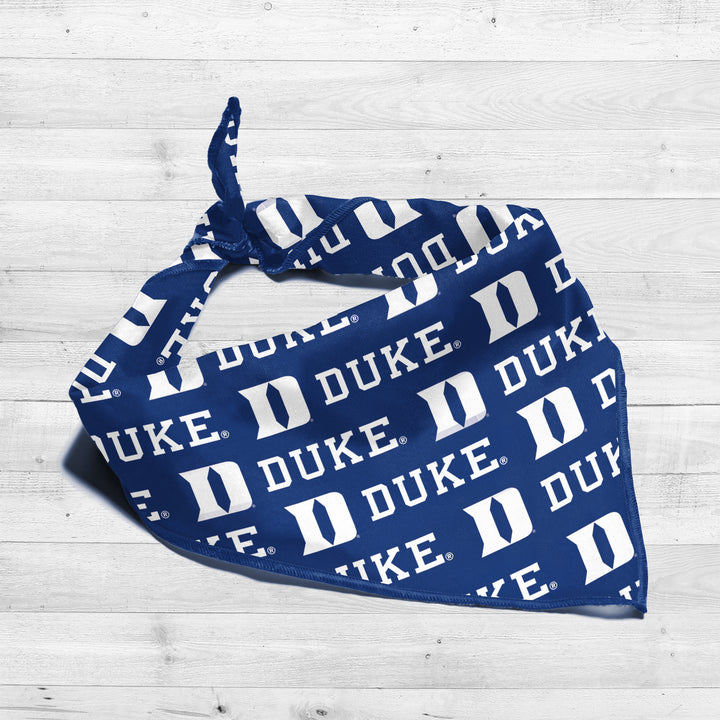 Duke Blue Devils | NCAA Officially Licensed | Dog Bandana | Fits Pets of all Sizes