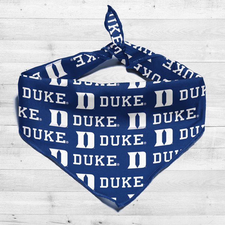 Duke Blue Devils | NCAA Officially Licensed | Dog Bandana | Fits Pets of all Sizes