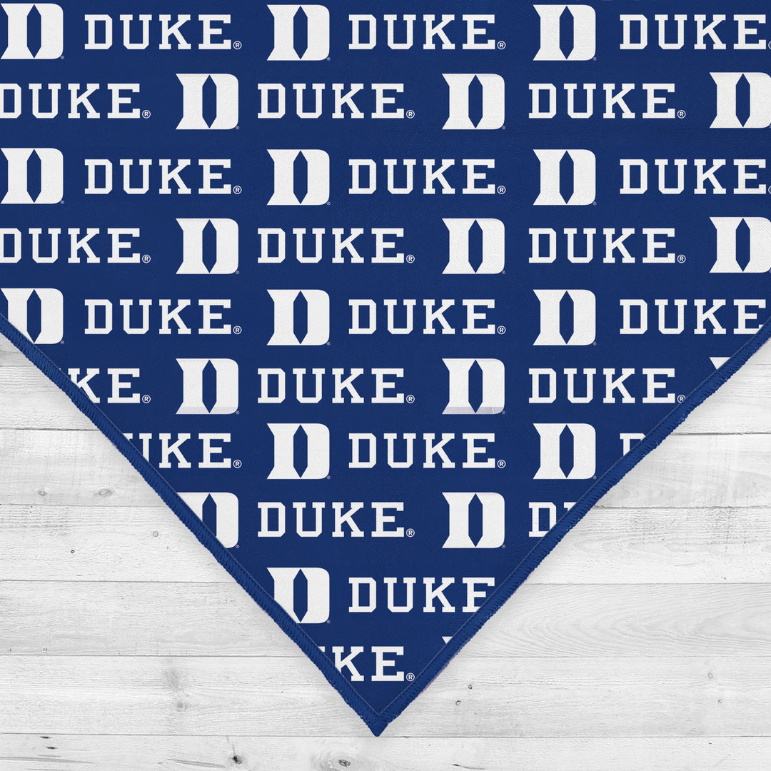 Duke Blue Devils | NCAA Officially Licensed | Dog Bandana | Fits Pets of all Sizes