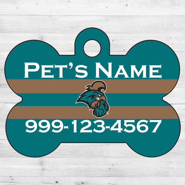 Coastal Carolina Chanticleers | NCAA Officially Licensed | Dog Tag 1-Sided