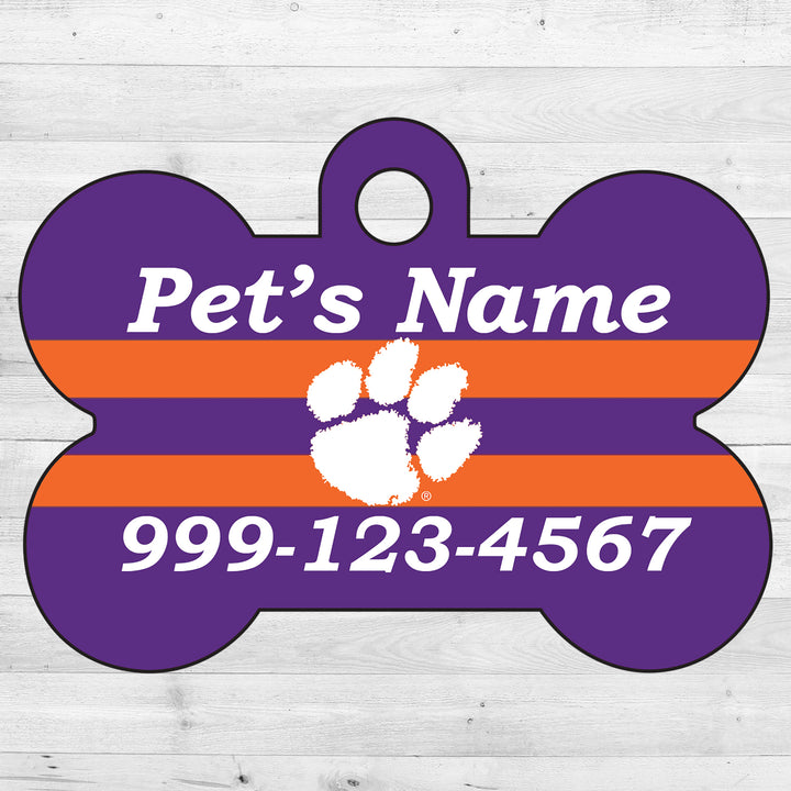 Clemson Tigers | NCAA Officially Licensed | Dog Tag 1-Sided