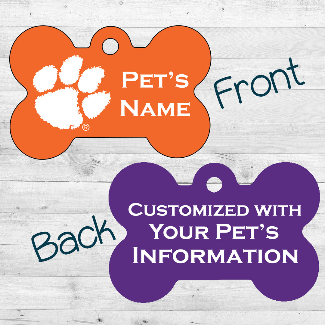 Clemson Tigers | NCAA Officially Licensed | Dog Tag 2-Sided