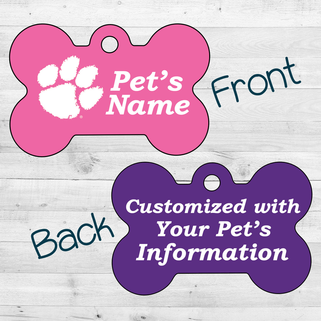 Clemson Tigers | NCAA Officially Licensed | Dog Tag 2-Sided