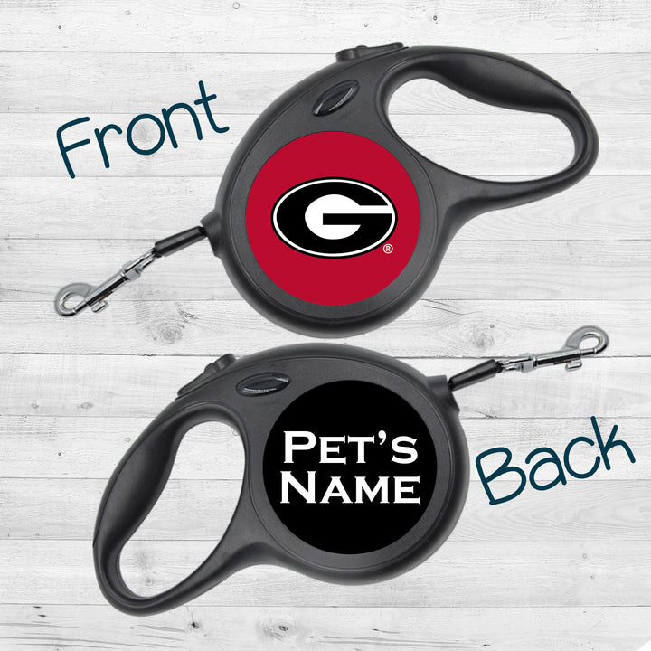 Georgia Bulldogs | NCAA Officially Licensed | Retractable Leash