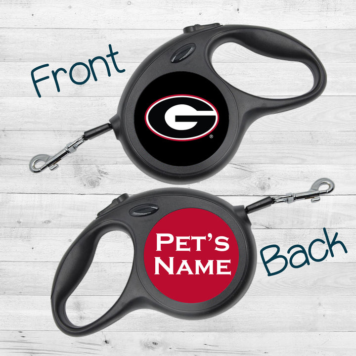 Georgia Bulldogs | NCAA Officially Licensed | Retractable Leash