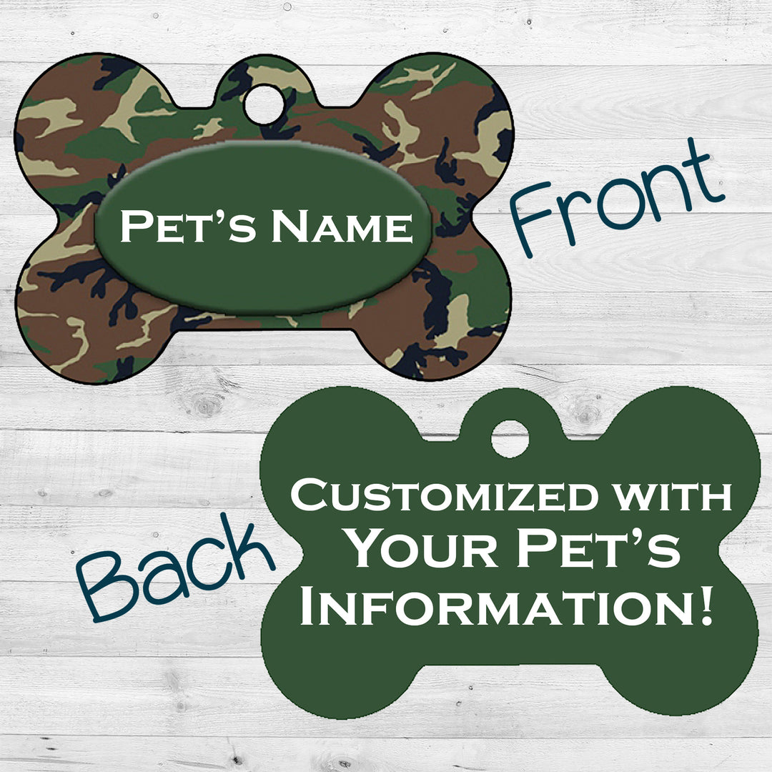 Camo | Green | Dog Tag 2-Sided