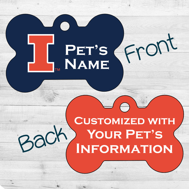 Illinois Fighting Illini | NCAA Officially Licensed | Dog Tag 2-Sided