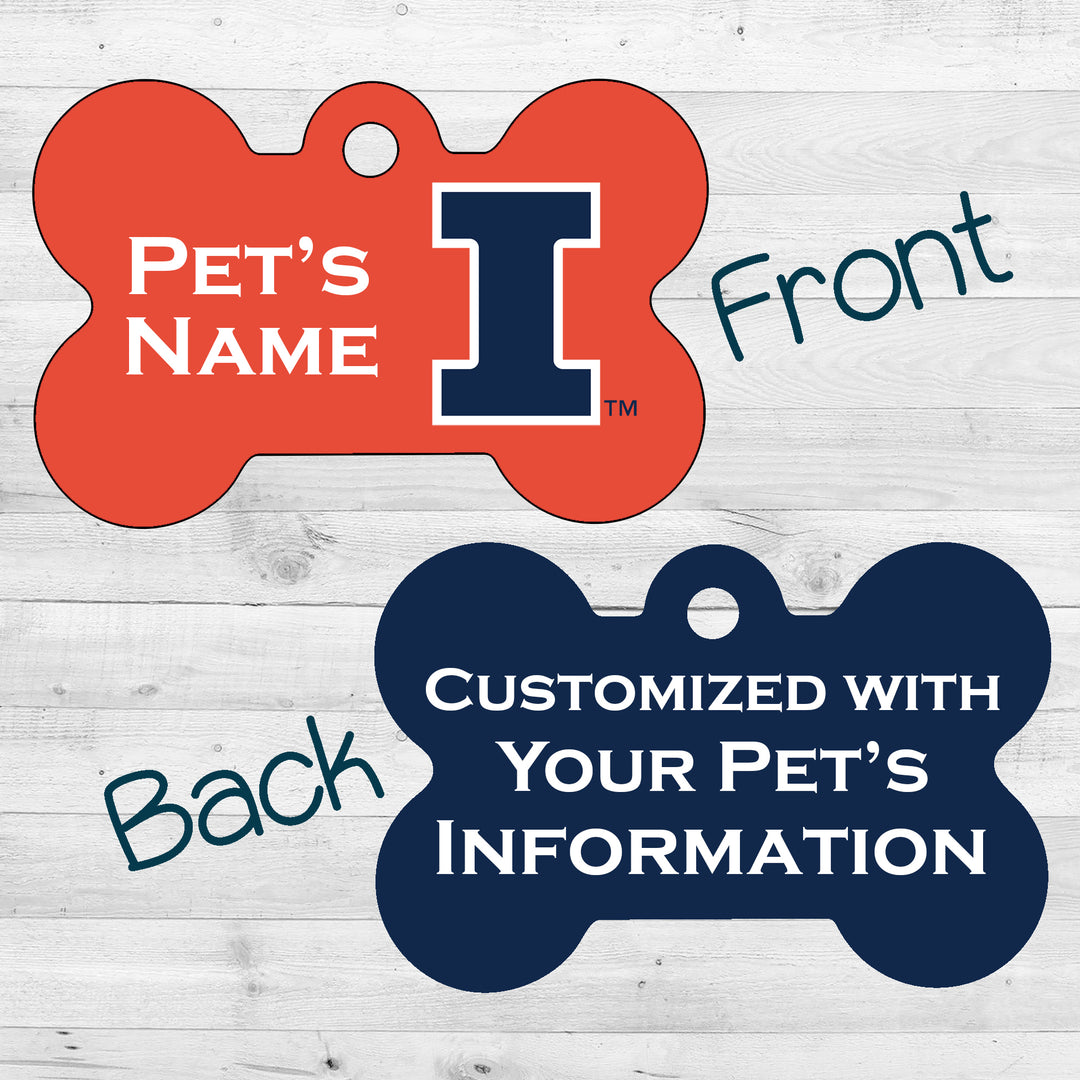 Illinois Fighting Illini | NCAA Officially Licensed | Dog Tag 2-Sided
