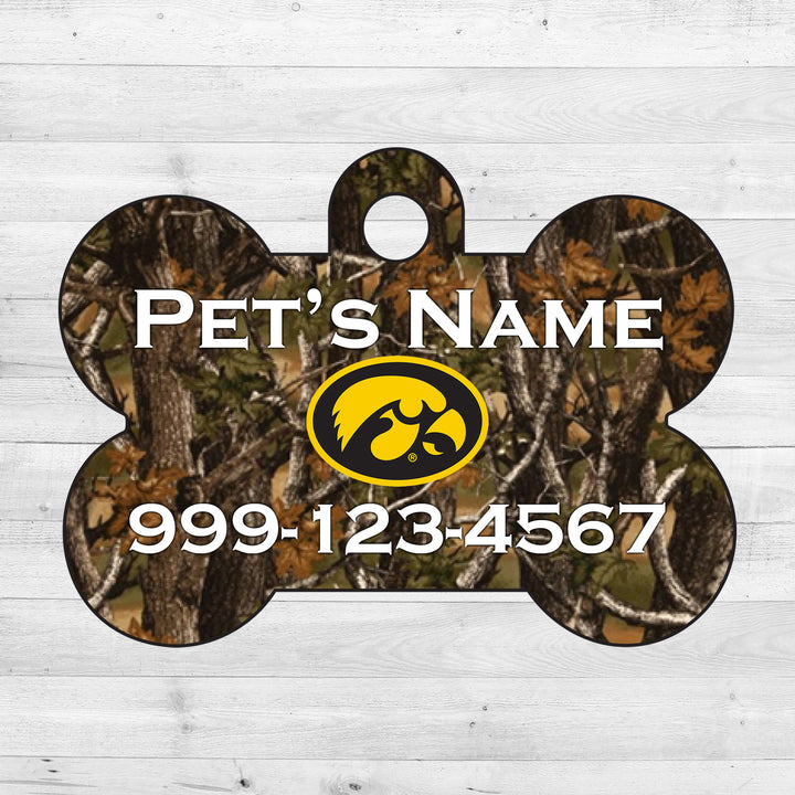 Iowa Hawkeyes | NCAA Officially Licensed | Dog Tag 1-Sided