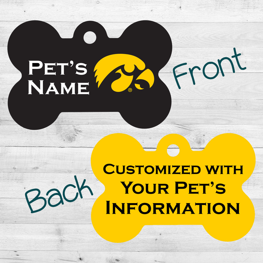 Iowa Hawkeyes | NCAA Officially Licensed | Dog Tag 2-Sided
