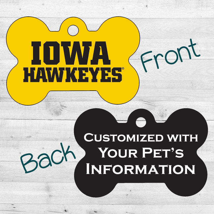 Iowa Hawkeyes | NCAA Officially Licensed | Dog Tag 2-Sided