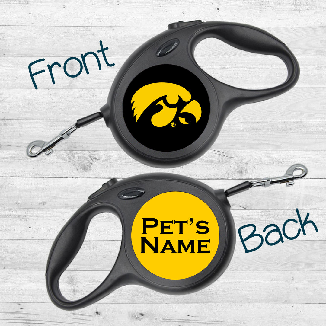 Iowa Hawkeyes | NCAA Officially Licensed | Retractable Leash