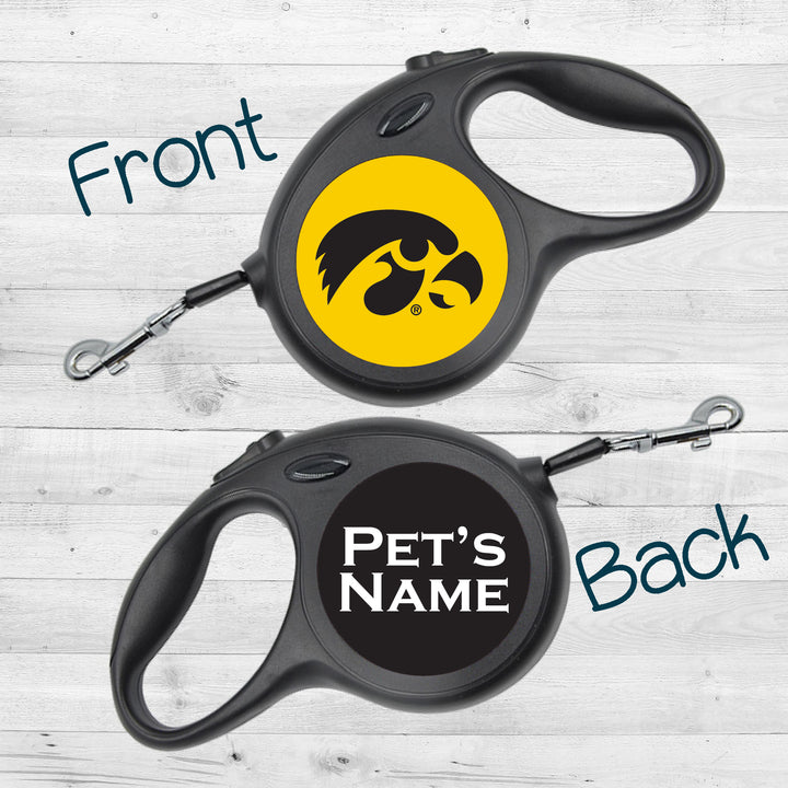 Iowa Hawkeyes | NCAA Officially Licensed | Retractable Leash