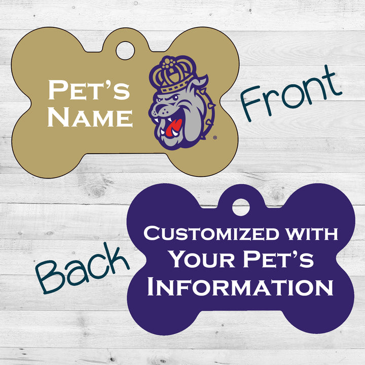 James Madison Dukes | NCAA Officially Licensed | Dog Tag 2-Sided