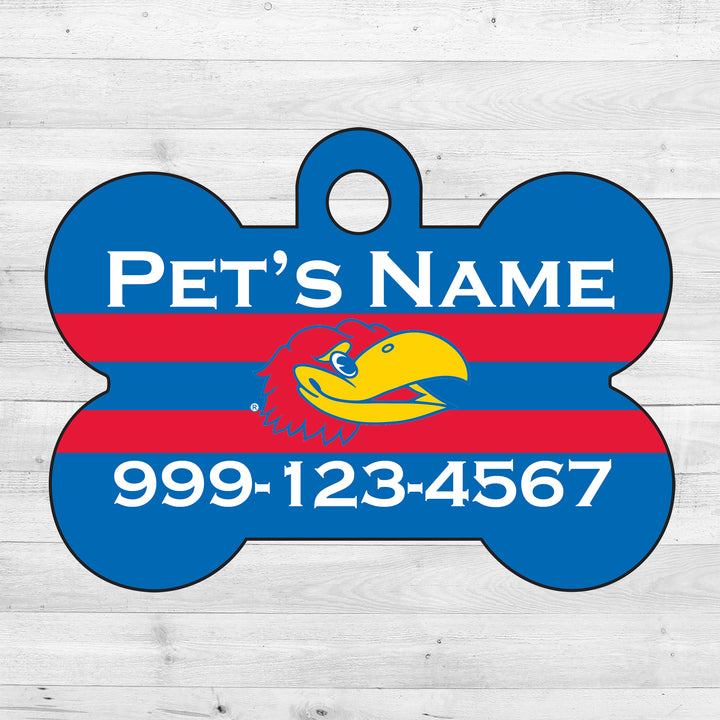 Kansas Jayhawks | NCAA Officially Licensed | Dog Tag 1-Sided