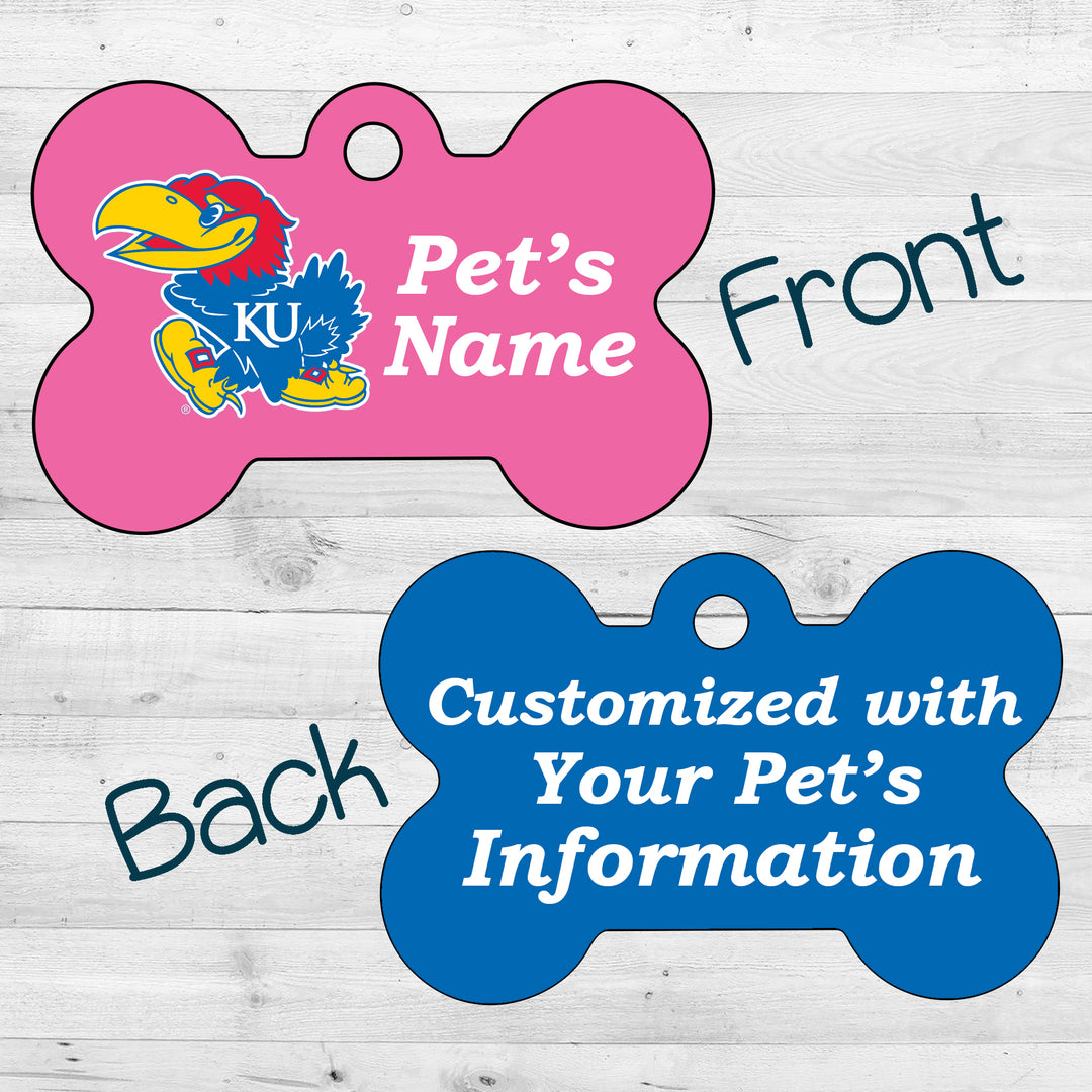 Kansas Jayhawks | NCAA Officially Licensed | Dog Tag 2-Sided