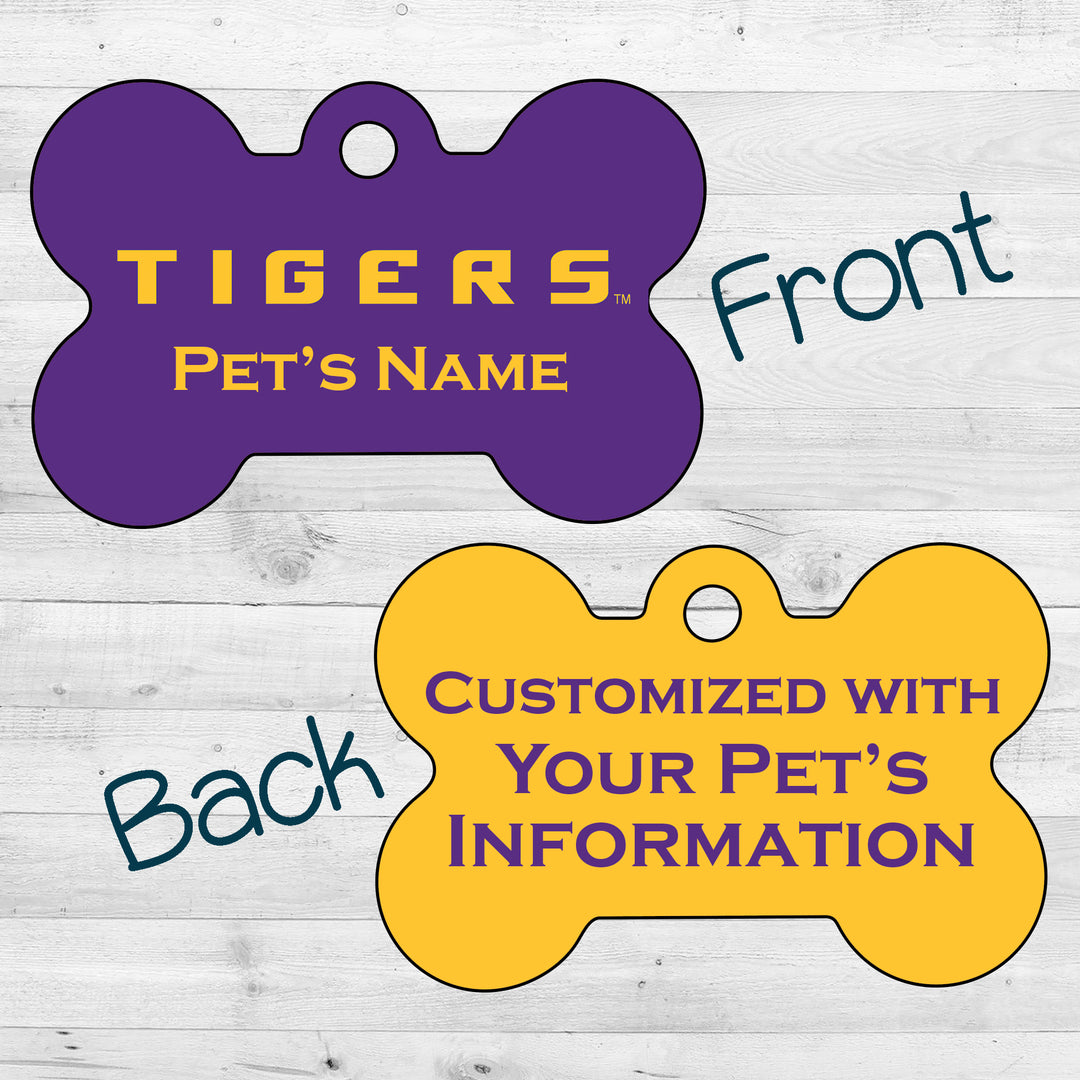 LSU Tigers | NCAA Officially Licensed | Dog Tag 2-Sided