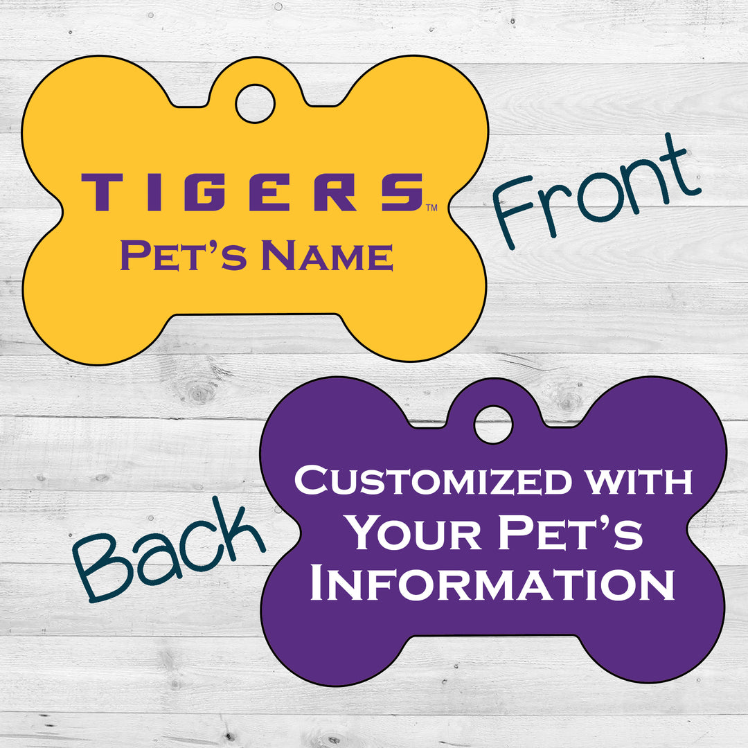 LSU Tigers | NCAA Officially Licensed | Dog Tag 2-Sided