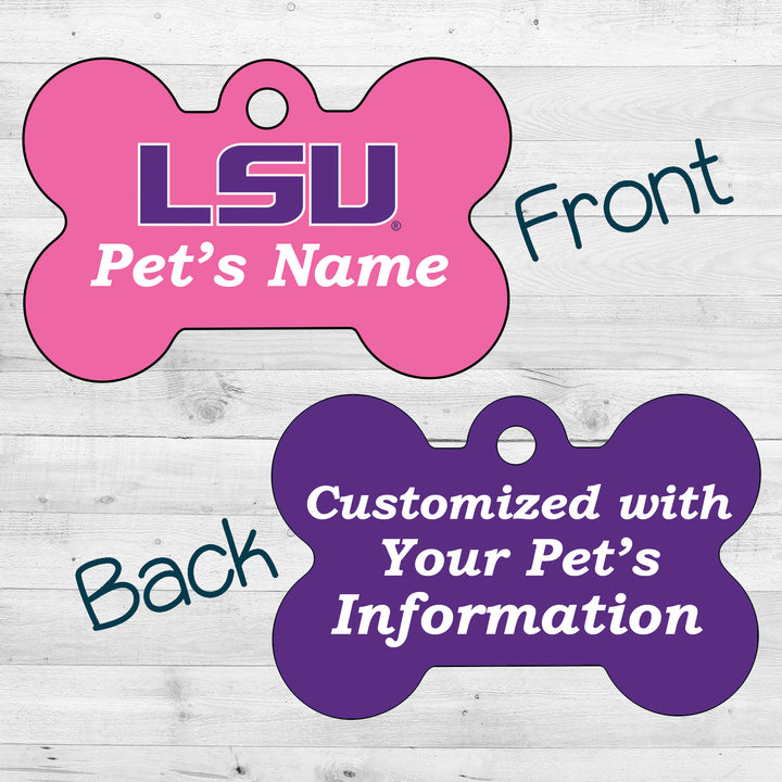 LSU Tigers | NCAA Officially Licensed | Dog Tag 2-Sided